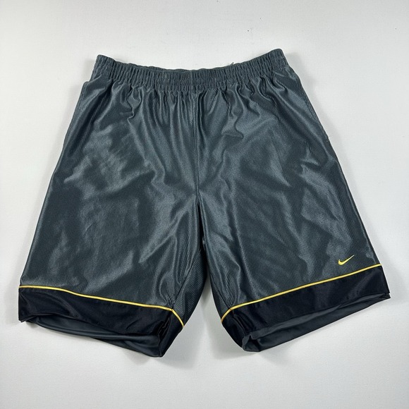 Vintage Nike Basketball Shorts‎ Gray Men XLGym Athletic Active Dazzle Shimmer - Picture 1 of 5